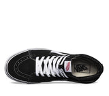 VANS SK8 Hi Casual Shoes High Top Canvas Skateboard Sneakers Old Skool - Black/White V563-VN000D5IB8CBLK-US4