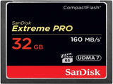 SanDisk Extreme Pro CFXP 32GB CompactFlash 160MB/s V28-FFCSAN32GBCFE1601
