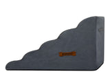 Pawz 5 Steps Pet Stairs Dog Ramp High Density Foam Grey PT1268-5-GY