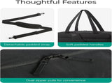 Gym Bag for Women, Lightweight Puffer Duffle Bag 2-PC Travel Bag, 31L Weekender Overnight Bag V1258-DP02-F-10