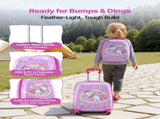 Kids Luggage Set, 2 Piece, 45.7 cm Hardside Rolling Wheels Suitcase with Hard-Shell Backpack, V952-2JTETXLX2PCS9S1IW001V0