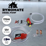 RYNOMATE 12V Portable Electric Diesel and Kerosene Transfer Pump Extractor V227-8287305302990