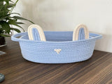 Chmadoxn Adorable Easter Bunny Basket for Kids - Perfect Easter Gift, Cute Easter Bucket Bags with V1189-WXFWAL-20260326-02163