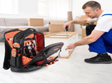 Tool Backpack, 65 Pockets, Heavy-duty Tools Storage Organizer Work Bags with Laptop Compartment & V952-GJBB1416INCH5R4Z0001V0