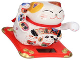 Ceramic Wealth Welcoming Cat Ornament Desktop Fortune Cat Craft for Home Shop Store Business V1294-YM0523-3115210229913