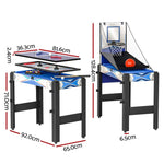 5-In-1 Game Table Pool Table Tennis Air Hockey Basketball Arcade Gift SOCCER-4T-92-5MIN