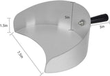 Stainless Steel BBQ Grease Drip Pan 22.5x17.5x8cm - Rotisserie Grill Accessory for Fat Collection V1258-DP02-BOL-18
