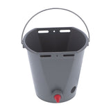 Milk Feed Bucket with 4 Nipples Check Valves Livestock Plastic Feeding Equipment 8LFor Lamb V1294-YM0901-3111210205412