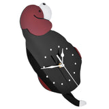 Wall Clock Swing Dog DIY Simple Fashion Silent Frameless Wall Clock With Swing Tail Home Office V1294-YM0523-3115220018611