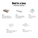 Giselle Bedding 13cm Mattress Tight Top Single MATTRESS-B-13D-WH-S