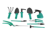 Gardening Garden Tools 10 Piece Set Scissors Spades Shovels Spray Cans Gardening Work Tools V1294-YM0706-3111230172311
