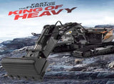 HUINA 1/14 22CH RC Alloy Excavator Construction Engineering Vehicle Toy Gift V610-TOY-RC-HN592