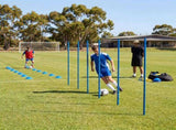 Centra Soccer Agility Training Poles Set Includes 6 Agility Poles Agility Ladder SP1078-AU