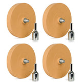 4 Pack 3.5 Inch Eraser Decal Remover Eraser Adhesive Remover with Adapter Rubber Eraser V1192-AZ-W-28680