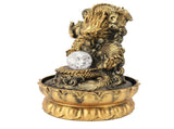 Resin Dragon Statue LED Desktop Water Fountain Home Office Desktop Decor Crafts GiftsEU Plug 220V V1294-YM0901-3115210073012