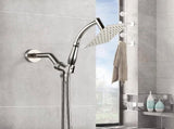 Powerful Rain Shower Head- High Pressure Rain Shower Heads- Large Square Shower Head Universal V1189-LC-LY-00124