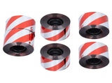 6PCS Bird Deterrent Reflective Scare Tape Bird Repellent Ribbon for Garden Supplies DualSided Silver V1294-YM0901-3111210189111