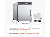 Electric Hot Box Food Warmer, 5-Tier Commercial Warming Cabinet with Water Tray, Single-Door and V952-XXSPBWJ5CDKB3Q9TF001V3