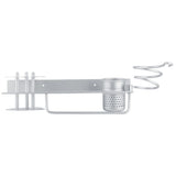 Space Aluminum Wall Mounted Bathroom Storage Shelf Towel Rack Tissue Box Set Accessories V1294-YM0901-3112200105311