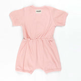 Ponchik Babies + Kids - Ribbed Cotton Romper - Lemonade - 3-6 months V563-RIBROMPER-LEMONADE-3_6