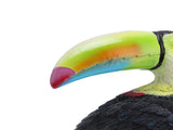 Toucan Tree Hugger Tree Decor Hanging Garden Statue Multicolor Resin Tropical Exotic Bird Sculpture V1294-YM0901-3111250054611