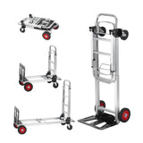 VEVOR Aluminum Hand Truck, 2 in 1, 181 kg Max Load Capacity, Heavy Duty Industrial Convertible V952-DGNSTHC400BEDKOJOV0