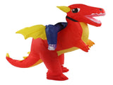 Inflatable Costume Dinosaur Riding Funny Costume Riding Blow Up Costume For Indoor Outdoor Middle V1294-YM0521-3115230019712