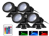 Pond Lights Waterproof 36 LED Underwater Submersible Fountain Light RGB IP67 Landscape Spotlight V1294-YM0901-H41699EU-4-2