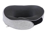 Travel Pillow Memory Foam U Shaped Neck Support Breathable Portable for Airplane Train Bus Dark Gray V1294-YM0901-3117250145411