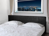 PU Leather King Bed Headboard Bedhead - Black V63-768155
