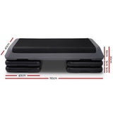 Everfit 3 Level Aerobic Step Exercise Stepper 110cm Gym Home Fitness AES-T001B
