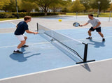Portable Pickleball Net 6.7m Regulation Size Steady Metal Frame and Standard PE Nets With Carrying V985-PICKLEBALLNET