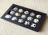 1970-2026 Handmade Mini Football Ornaments, 15 Classic Reproductions, Leather Hand-Stitched, with V1232-ZQMX001