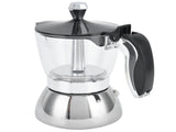 4 Cup Stainless Steel Coffee Maker Stovetop Moka Pot Coffee Maker Kitchen Supplies V1294-YM0901-3118210166711