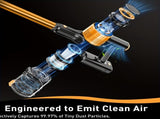 Cordless Vacuum Cleaner, 55Kpa Powerful Suction8-in-1 Powerful Stick Vacuum Cleaner with V1313-AU-A27O