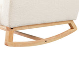 Levede Rocking Chair Ottoman Footrest With Side Pocket CH1146-BG