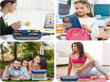 1300 mL 4 Compartment Bento Lunch Box, BPA Free Food Container for Adults, Kids, School, Work, V1189-LC-AMZ-00118