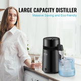 Water Distiller, 4L 1.05 Gallon Pure Water Purifier Filter For Home Countertop, 750W Distilled Water V952-BXGZLSJXB4LDCQHM3V3
