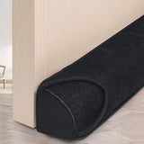 Weighted Door Draft Stopper Triangular Under-Door Gap Filler for Gaps up to 3", Wind Noise V1107-125-25434-GRY-36IN