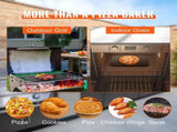 Pizza Steel 16"x14.5"x1/4" Pre-Seasoned Carbon Steel Pizza Baking Stone V952-FXPSPSGB1614O1YE3V0
