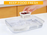 Snackle Box with Lid 8 Compartments for Snacks and Fruit V1237-ZY-818-107