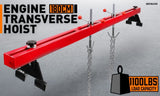 HORUSDY 1.8M Engine Support Bar Engine Load Leveler Transmission Dual Hook 500Kg V465-86336