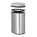 Devanti 50L Sensor Bin Motion Rubbish Automatic Silver SB-D-50-SS