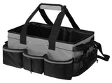 Gray Cleaning Kit - Multi-Purpose Cleaning Supplies Organizer Bag V1192-D57
