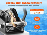 Hand Winch, 362.8 kg Pulling Capacity, Boat Trailer Winch Heavy Duty Rope Crank with 10 m Steel Wire V952-CYSDJP800BG0IYPD8V0