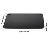 Pizza Steel, 16" x 14.5" x 3/8" Pizza Steel Plate for Oven, Pre-Seasoned Carbon Steel Pizza Baking V952-FXPSPSGB1614E7DC4V0