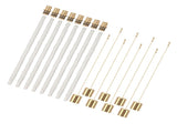 8Pack Wine Bottle Torch Kit Long Life Torch Wicks Brass Torch Wick Holders Caps Wine Bottle Torch V1294-YM0710-3117230278011