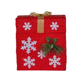 Christabelle Animated Santa Gift Box LED Christmas Tree Decoration Xmas Ornament 112_SHE100