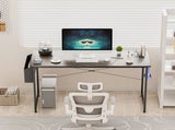 Levede Computer Desk Study Table Storage 140cm DH1055-140-BR