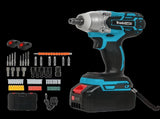 Traderight Impact Wrench 21V Cordless,73pcs,550Nm 2x4.0Ah HW0271